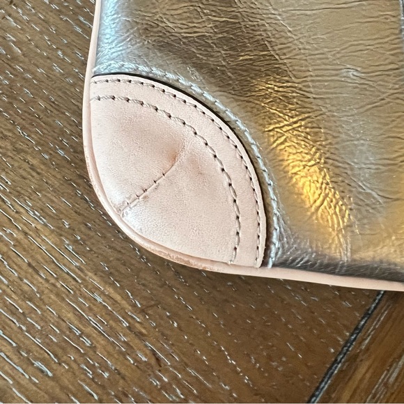 Coach Silver Metallic Crossbody Bag - Picture 5 of 16